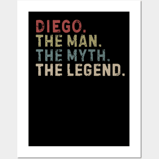 Diego the man the myth the legend football Posters and Art